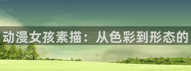 动漫之家免费网站入口：动漫女孩素描：从色彩到形态的